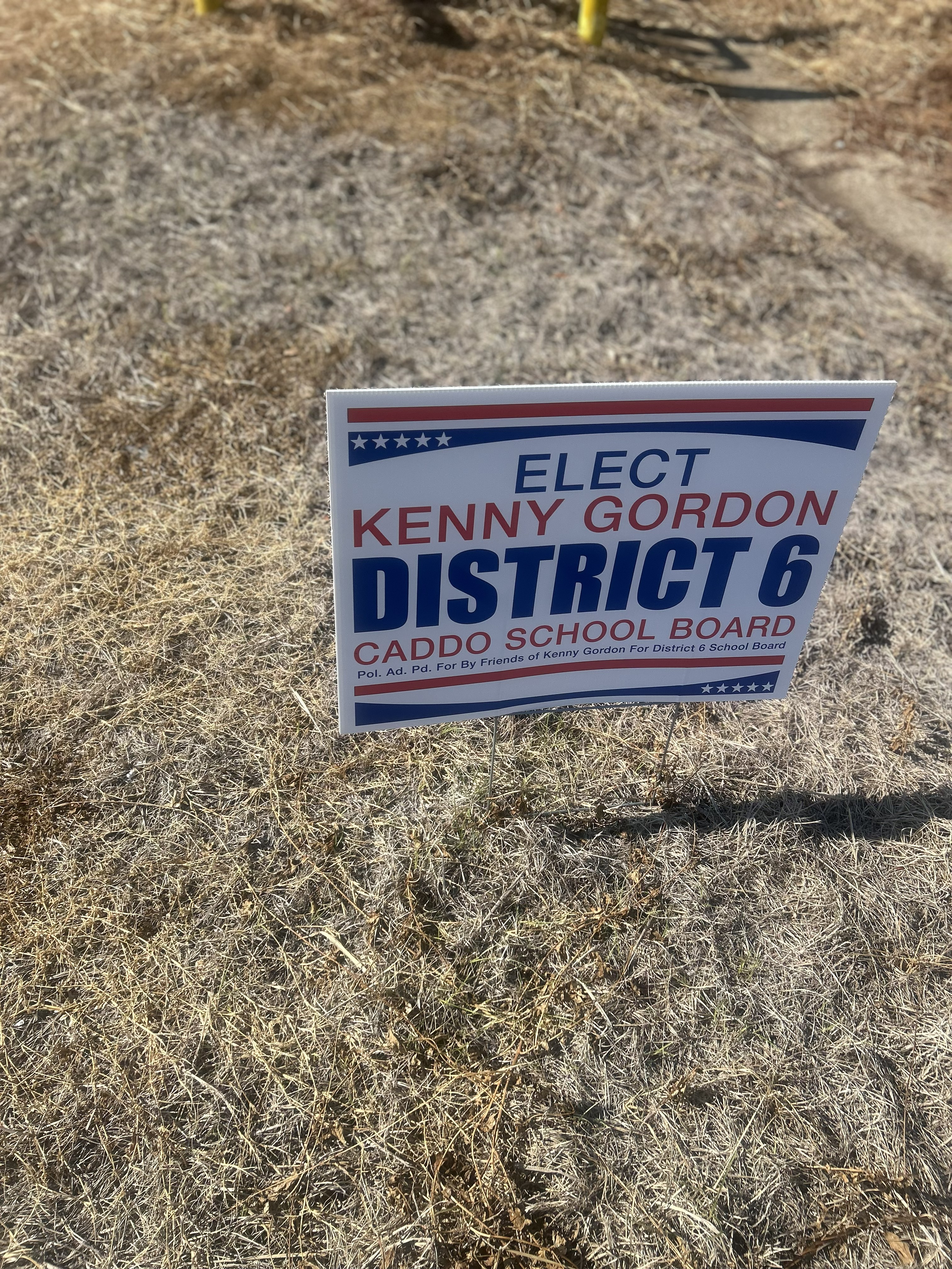 Kenny Gordon sign