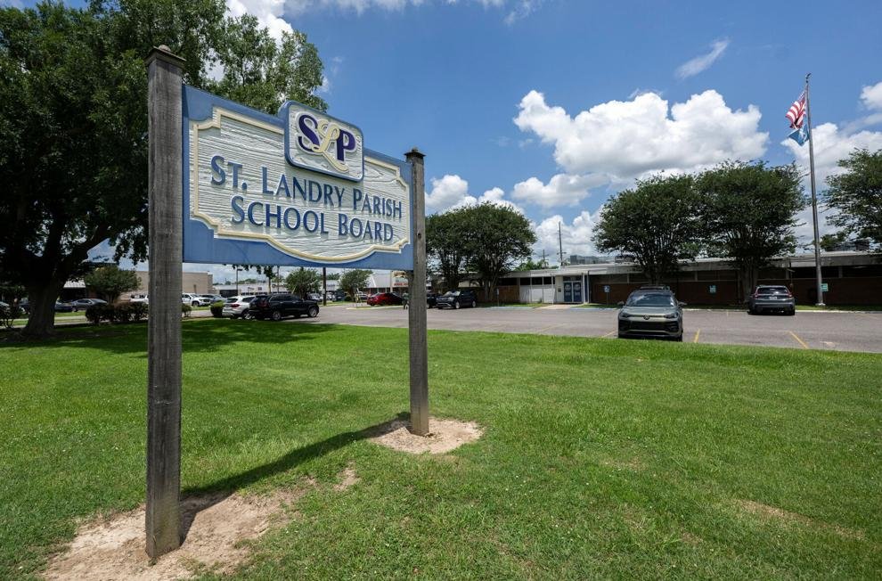  The St. Landry Parish School Board office is pictured Monday, June 1, 2026, in Opelousas, La. STAFF PHOTO BY LESLIE WESTBROOK 