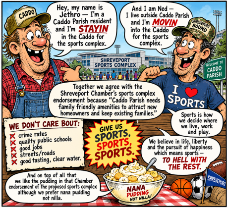 cartoon for sports complex