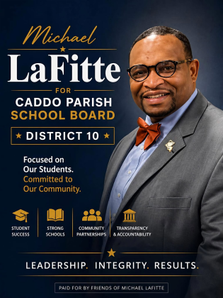Michael R. LaFitte Candidate for Caddo Parish School Board, District 10