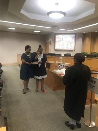 TABITHA TAYLOR SWORN IN AS NEW COUNCIL MEMBER
