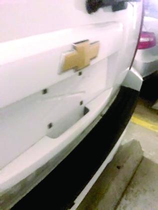 IS IT LEGAL FOR CADDO COMMISSIONER JACKSON TO DRIVE WITH NO TAGS?