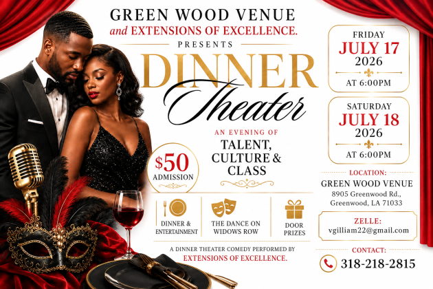 Dinner Theater Comes to Shreveport