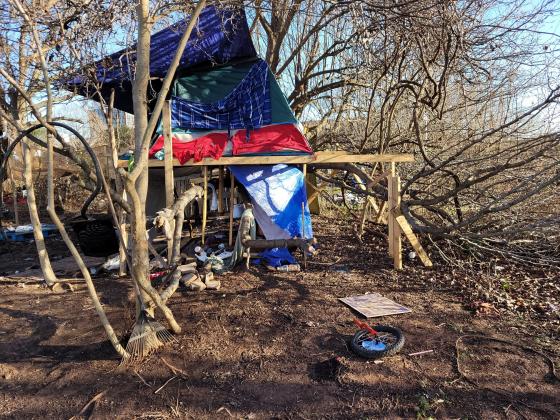 SHREVEPORT'S PROPERTY STANDARDS CLEARS YOUREE DRIVE HOMELESS CAMP