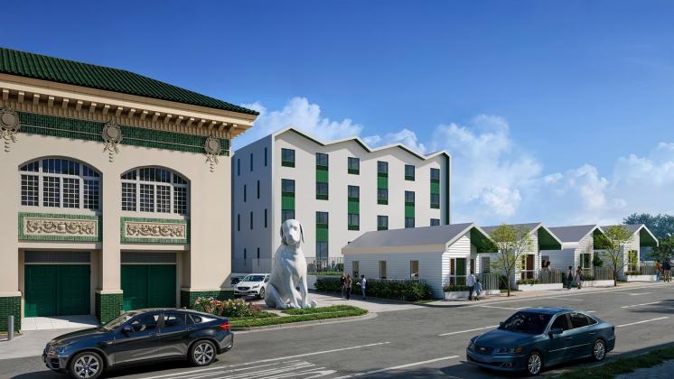 PHOTO OF PROPOSED PROVIDENCE HOUSE DEVELOPMENT