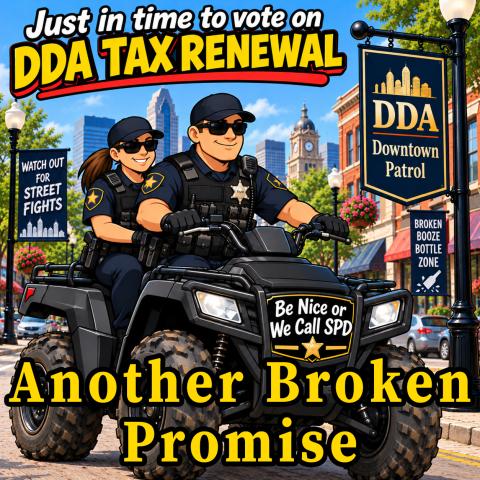 DDA Tax Renewal Promises Broken