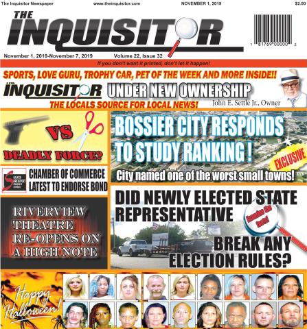 HIGHLIGHTS IN NOVEMBER 1 INQUISITOR