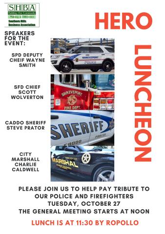 SHBA - HERO LUNCHEON