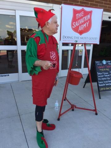 VOLUNTEERS NEEDED FOR SALVATION ARMY THANKSGIVING DAY COMMUNITY DINNER AND RINGING RED KETTLE BELLS
