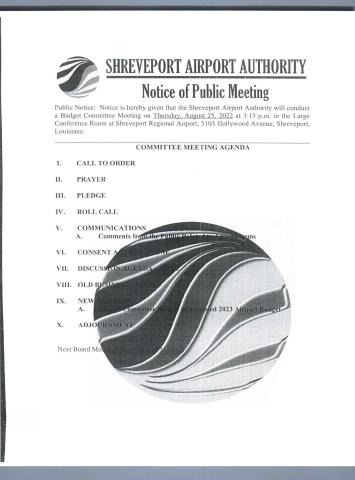 DOES THE AIRPORT AUTHORITY VIOLATE THE OPEN MEETINGS LAW