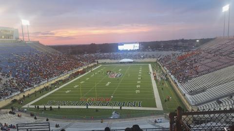 WHAT WAS THE REAL ATTENDANCE AT GRAMBLING-LANGSTON FOOTBALL GAME AND DOES IT MATTER