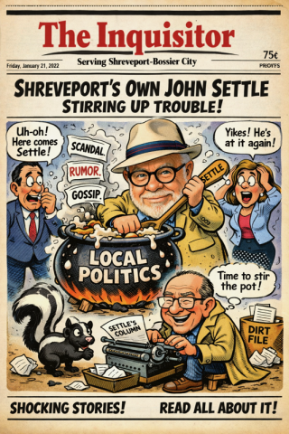SHREVEPORT'S OWN JOHN SETTLE STIRRING UP TROUBLE